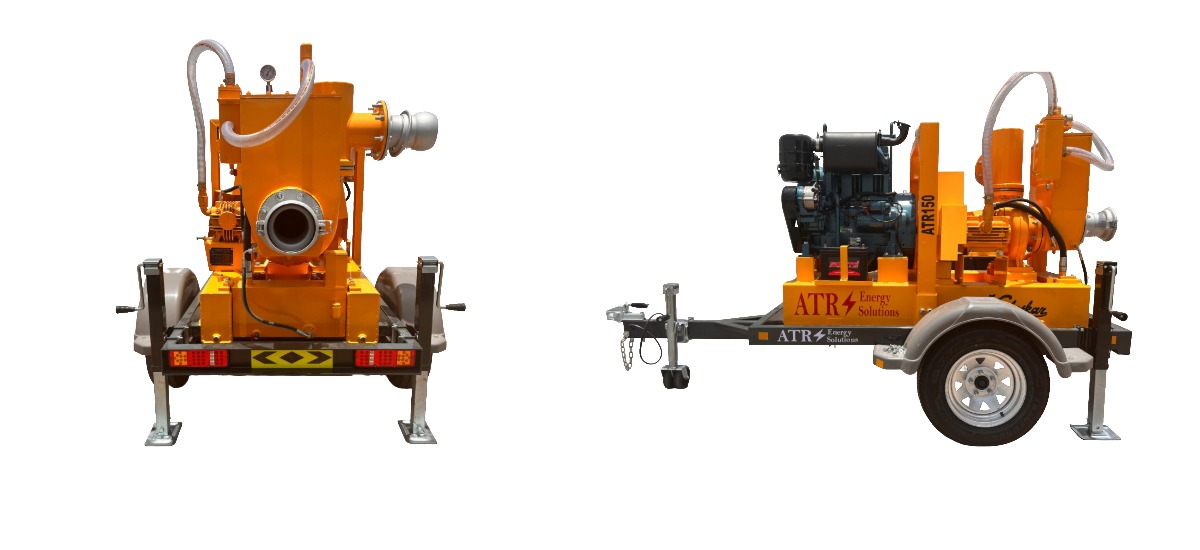 ATR Dewatering Pumps with Kirloskar Air-Cooled Engines